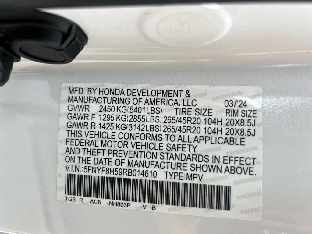 used 2024 Honda Passport car, priced at $32,999