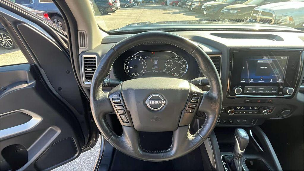 used 2024 Nissan Frontier car, priced at $28,999