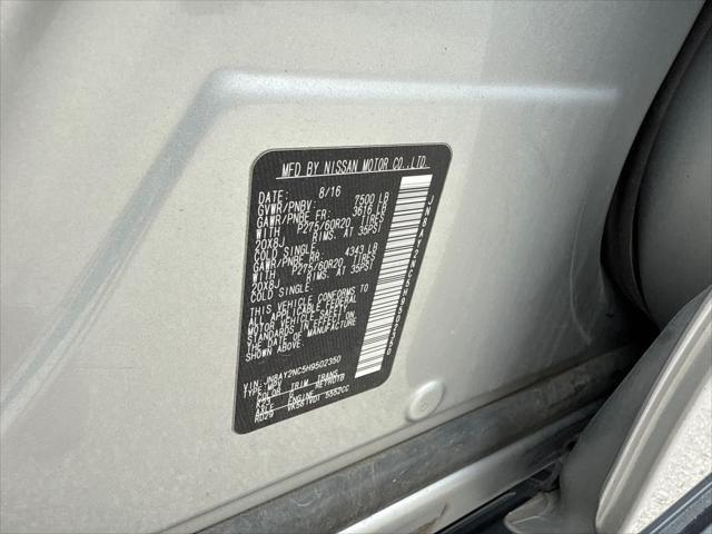used 2017 Nissan Armada car, priced at $19,999