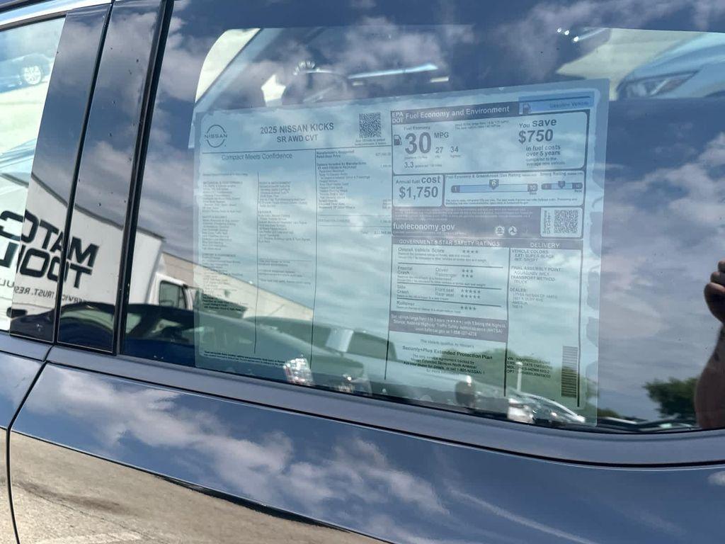 new 2025 Nissan Kicks car, priced at $30,231