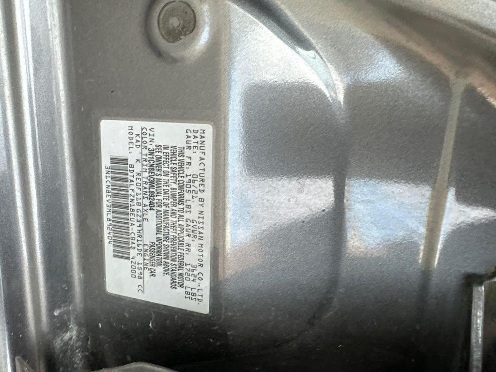 used 2021 Nissan Versa car, priced at $12,999