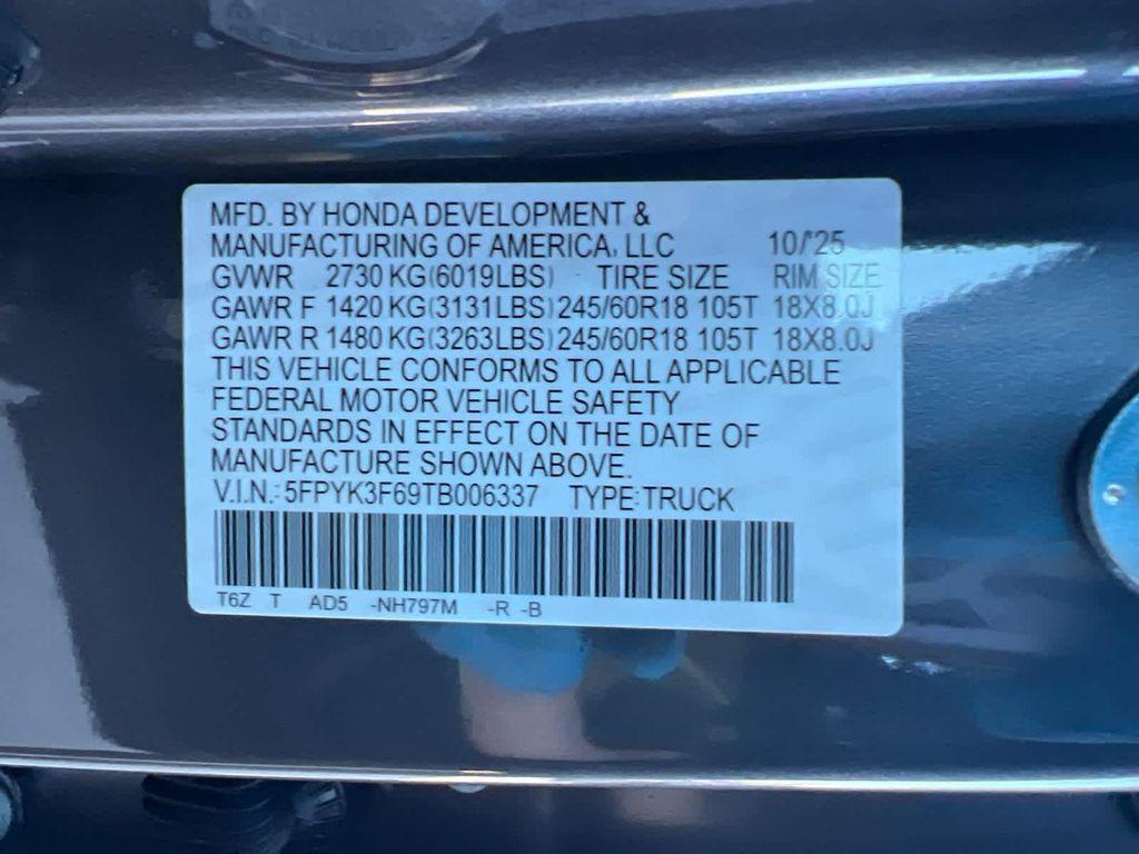 new 2026 Honda Ridgeline car, priced at $47,290