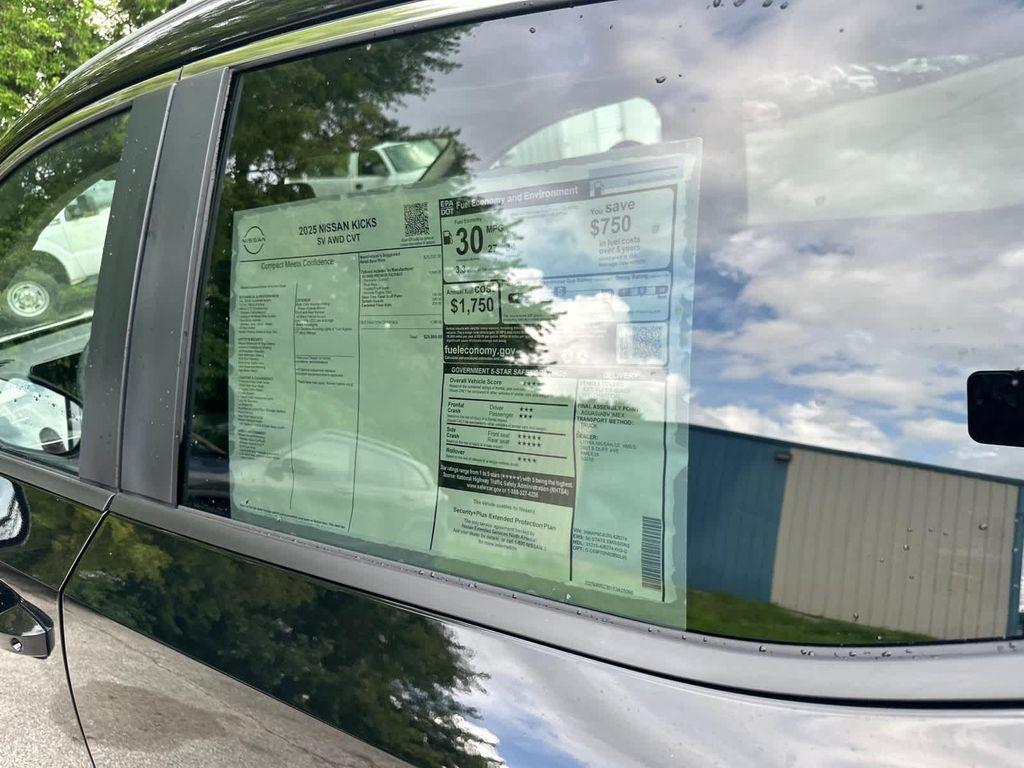 new 2025 Nissan Kicks car, priced at $27,150