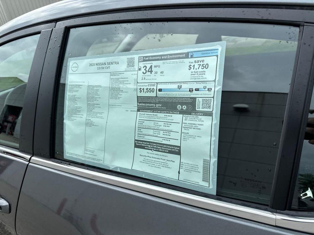 new 2025 Nissan Sentra car, priced at $23,024