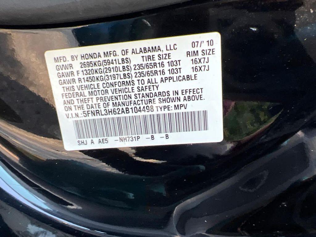 used 2010 Honda Odyssey car, priced at $5,999