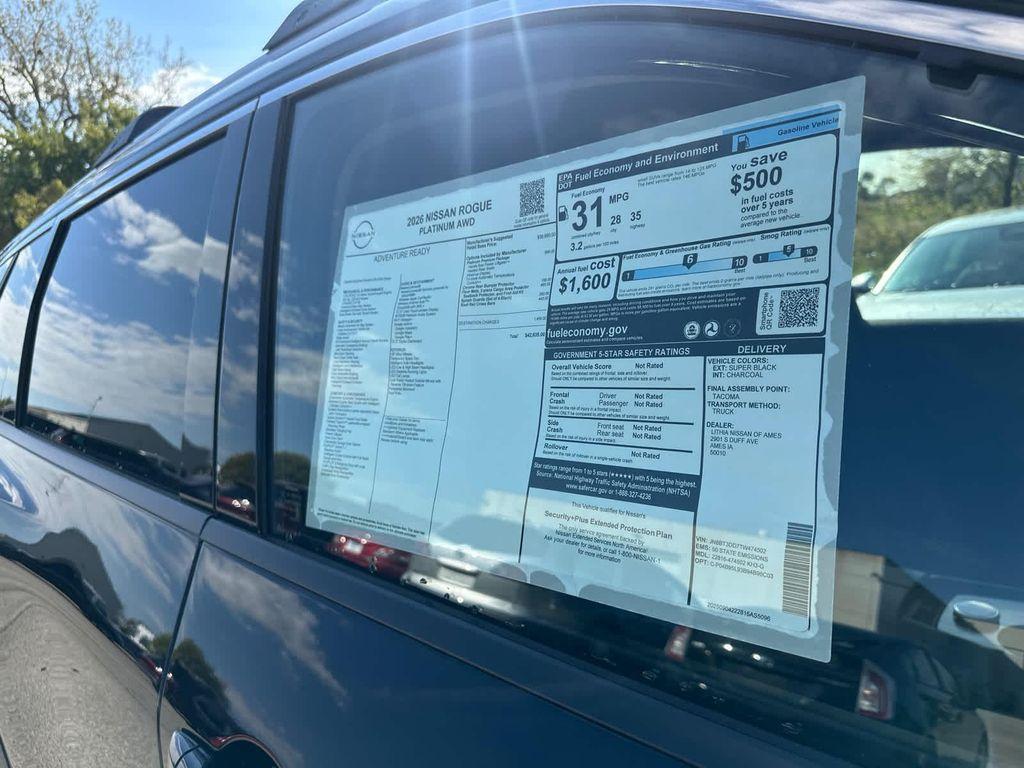 new 2026 Nissan Rogue car, priced at $39,660