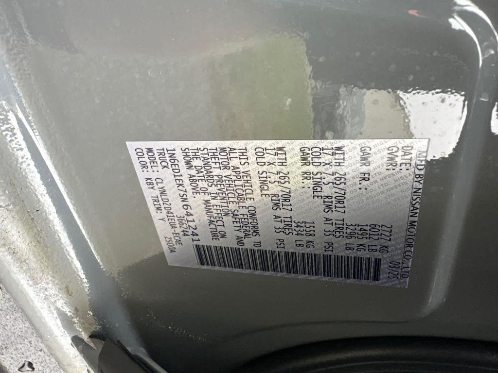 new 2025 Nissan Frontier car, priced at $47,947