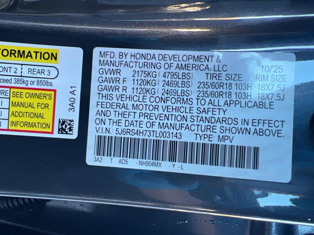 new 2026 Honda CR-V car, priced at $38,350