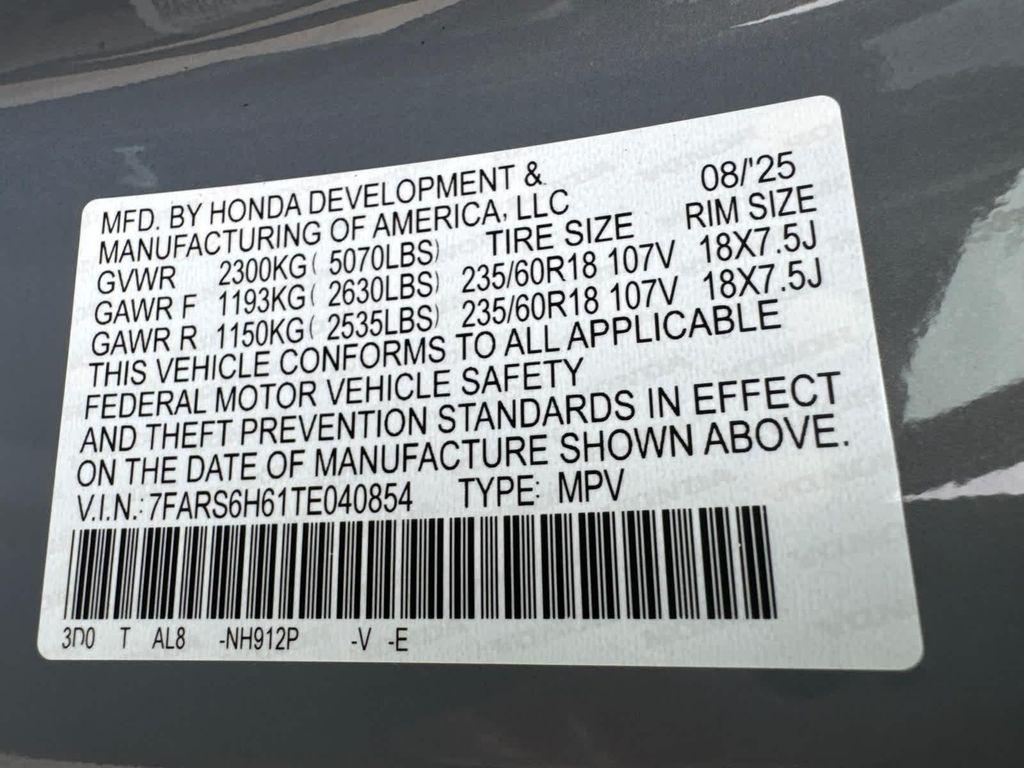 new 2026 Honda CR-V Hybrid car, priced at $40,705