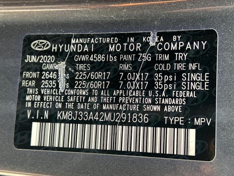 used 2021 Hyundai Tucson car, priced at $19,999
