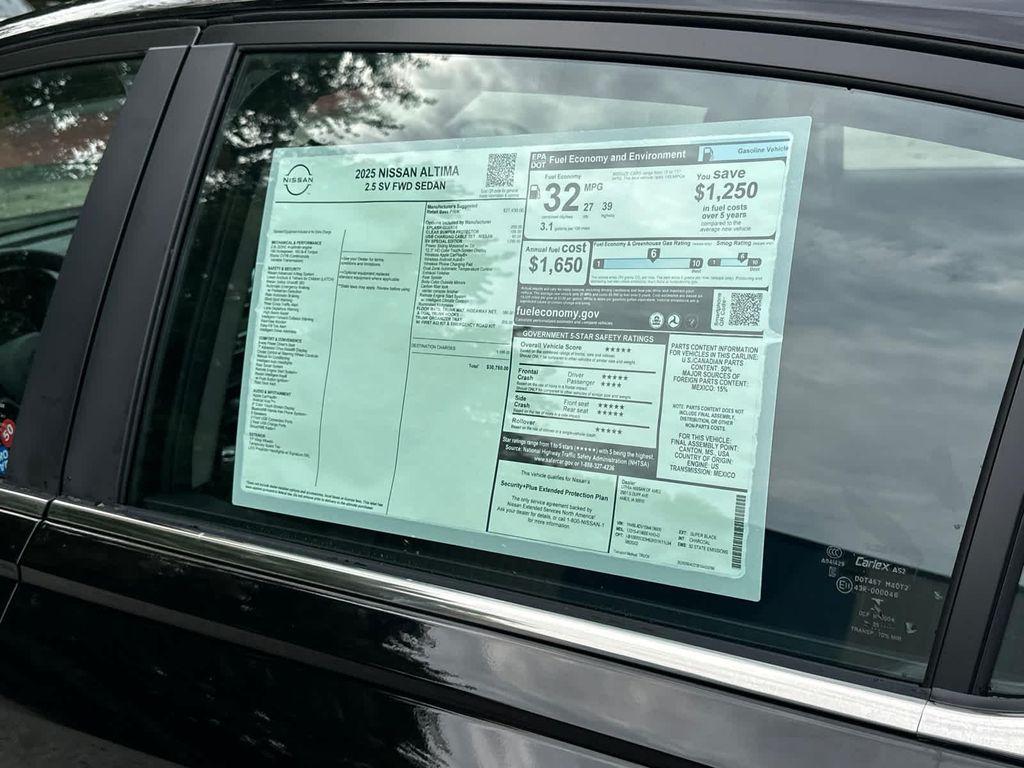 new 2025 Nissan Altima car, priced at $28,120
