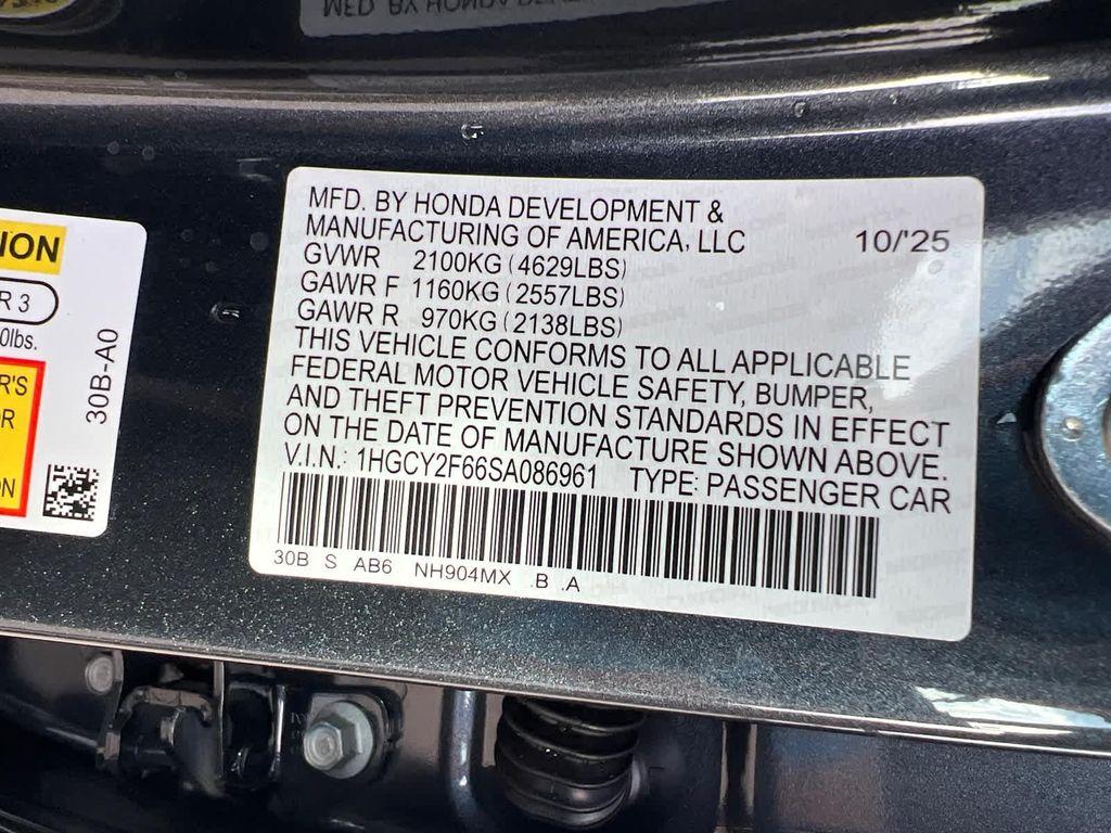 new 2025 Honda Accord Hybrid car, priced at $36,135