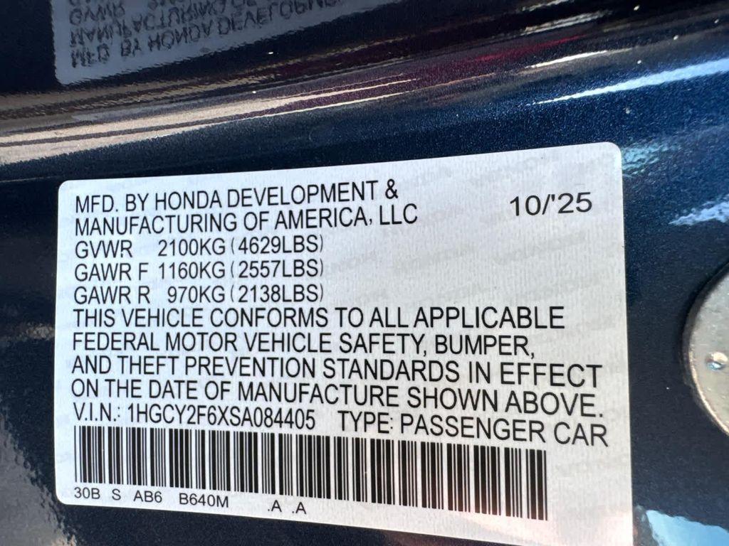 new 2025 Honda Accord Hybrid car, priced at $36,135