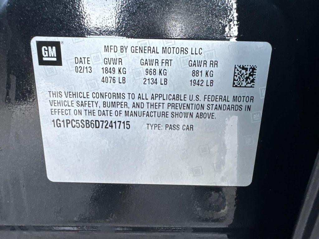 used 2013 Chevrolet Cruze car, priced at $7,999