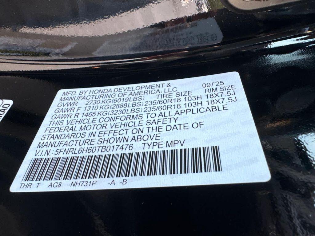 new 2026 Honda Odyssey car, priced at $44,290