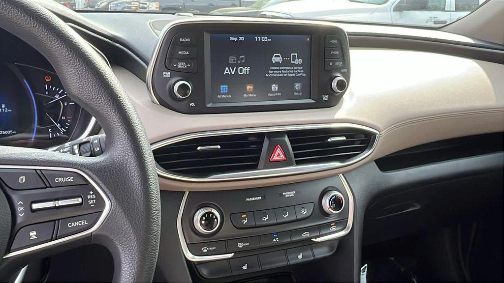 used 2020 Hyundai Santa Fe car, priced at $13,999
