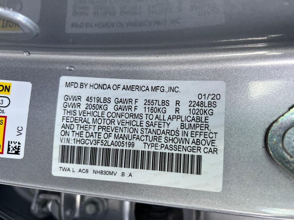 used 2020 Honda Accord Hybrid car, priced at $24,999