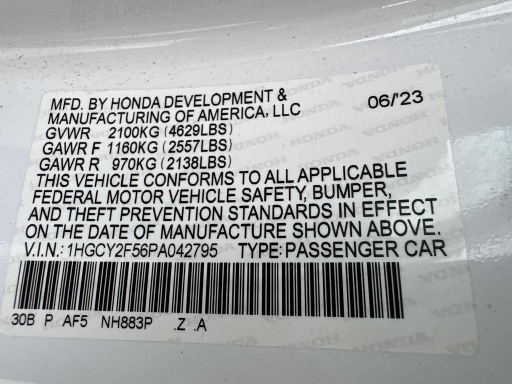 used 2023 Honda Accord Hybrid car, priced at $27,999