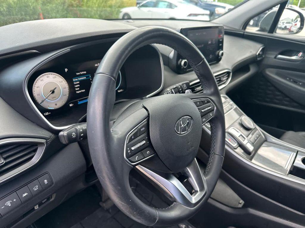 used 2021 Hyundai Santa Fe car, priced at $18,999