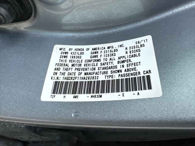 used 2017 Honda Accord car, priced at $19,999