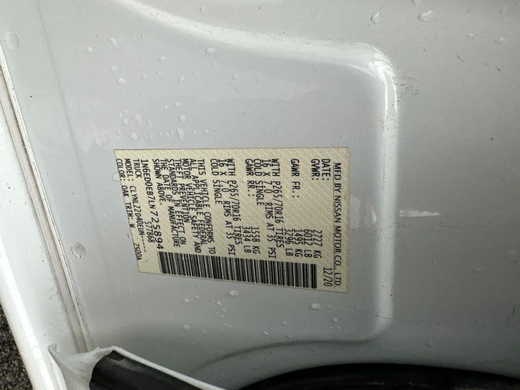 used 2020 Nissan Frontier car, priced at $24,999