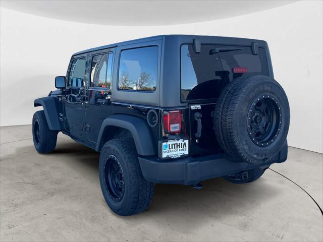 used 2018 Jeep Wrangler JK Unlimited car, priced at $18,999