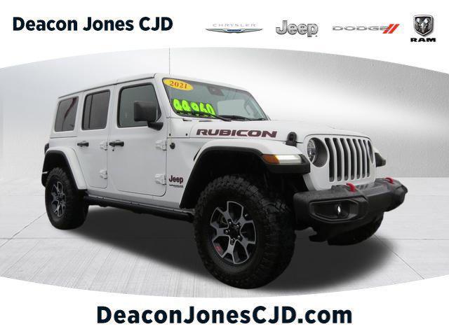 used 2021 Jeep Wrangler Unlimited car, priced at $44,850