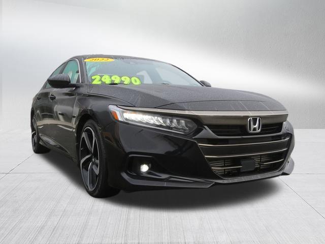 used 2022 Honda Accord car, priced at $24,985