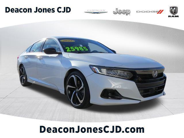 used 2022 Honda Accord car, priced at $24,850