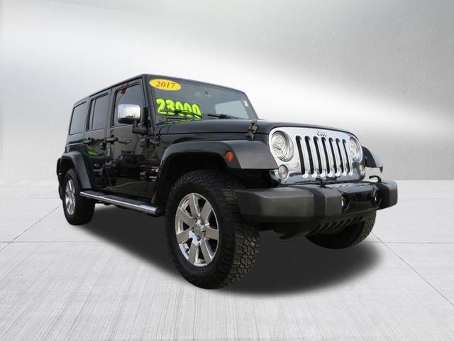 used 2017 Jeep Wrangler Unlimited car, priced at $21,985