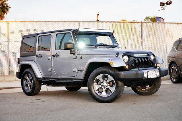 used 2018 Jeep Wrangler JK Unlimited car, priced at $24,995