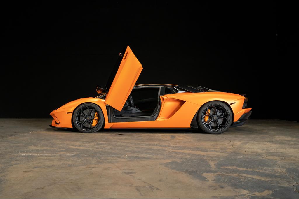 used 2018 Lamborghini Aventador S car, priced at $439,800