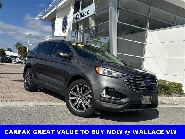 used 2021 Ford Edge car, priced at $23,995