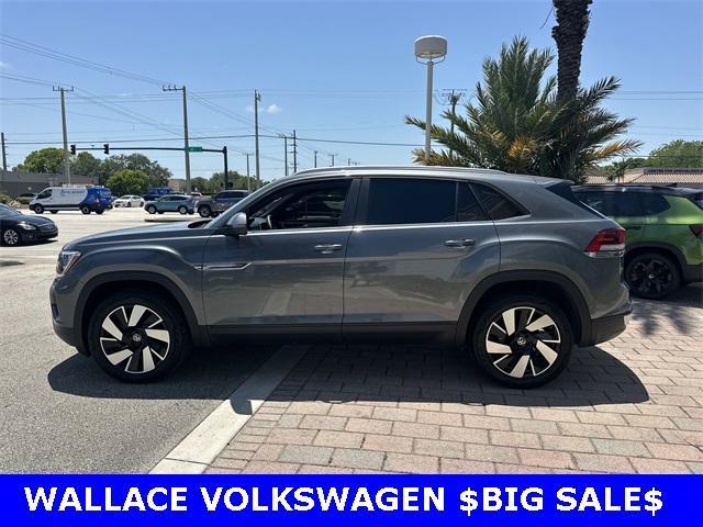 used 2024 Volkswagen Atlas Cross Sport car, priced at $36,550