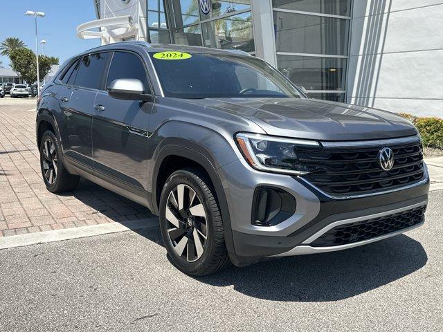 used 2024 Volkswagen Atlas Cross Sport car, priced at $36,550