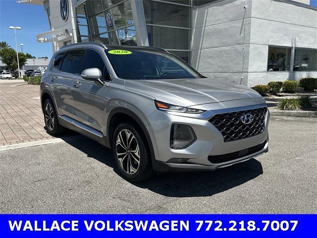 used 2020 Hyundai Santa Fe car, priced at $18,398
