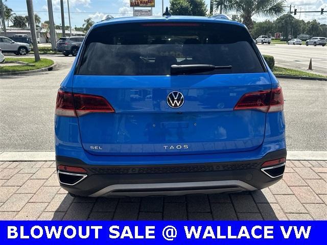 used 2022 Volkswagen Taos car, priced at $21,998