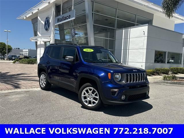 used 2021 Jeep Renegade car, priced at $19,585