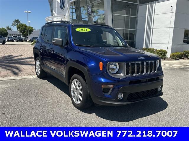 used 2021 Jeep Renegade car, priced at $17,985