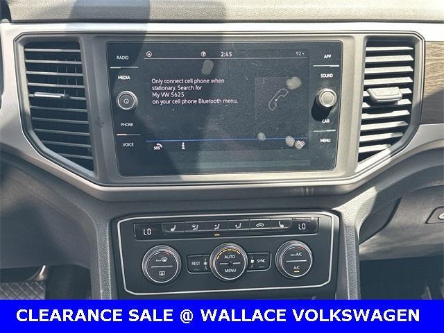 used 2021 Volkswagen Atlas car, priced at $18,898