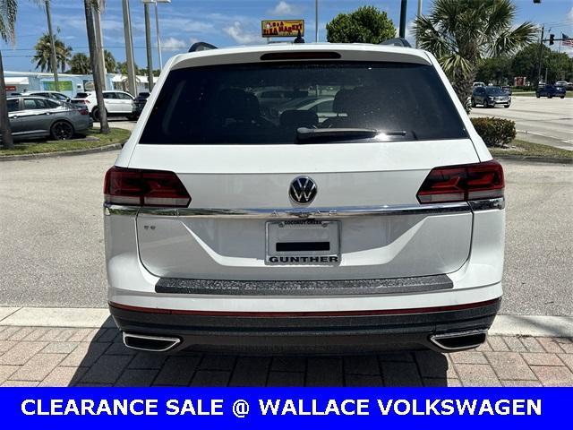 used 2021 Volkswagen Atlas car, priced at $18,898