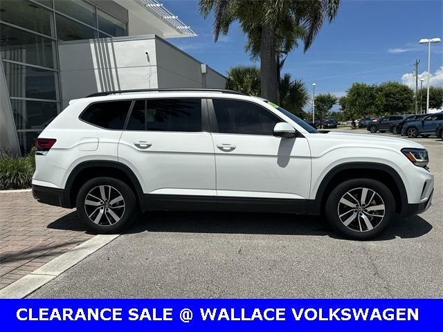 used 2021 Volkswagen Atlas car, priced at $18,898