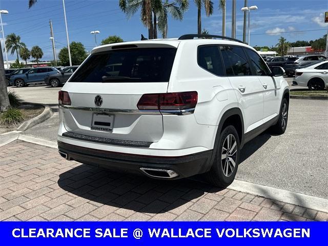 used 2021 Volkswagen Atlas car, priced at $18,898