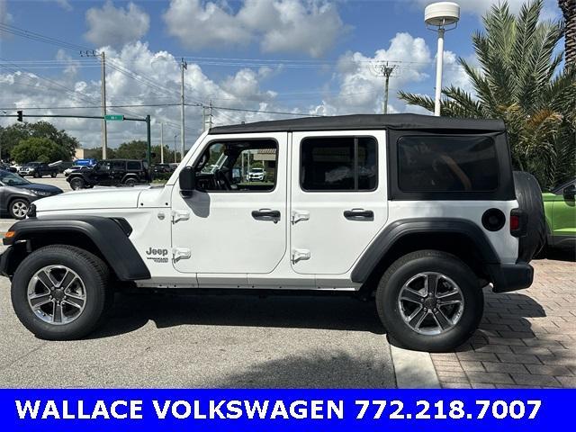 used 2020 Jeep Wrangler Unlimited car, priced at $25,450