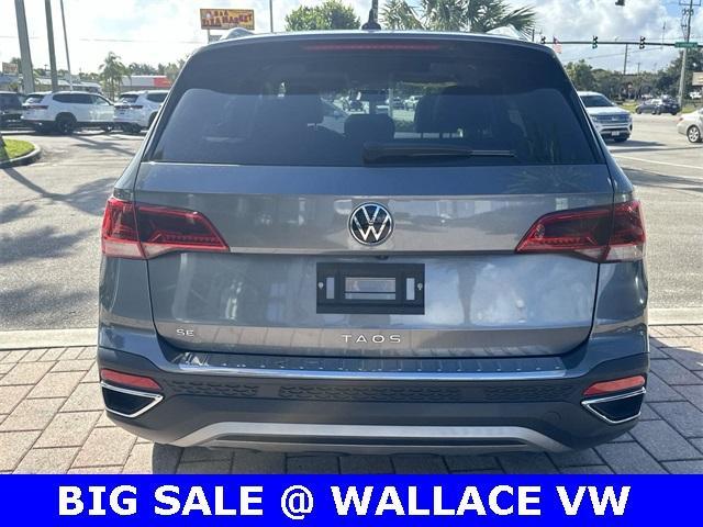 used 2022 Volkswagen Taos car, priced at $19,998