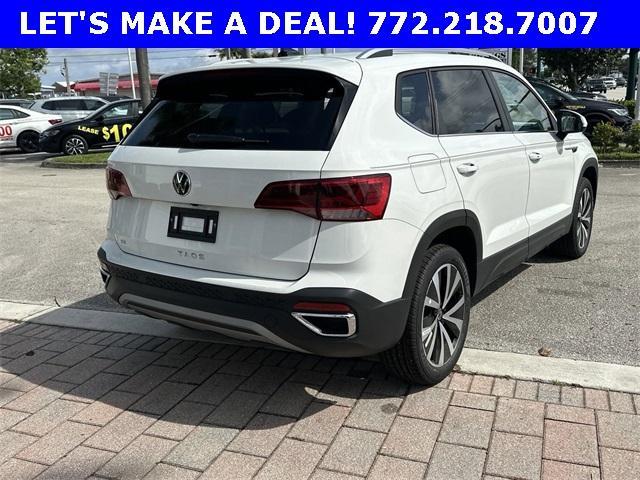 new 2024 Volkswagen Taos car, priced at $30,161