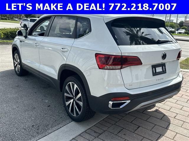 new 2024 Volkswagen Taos car, priced at $30,161