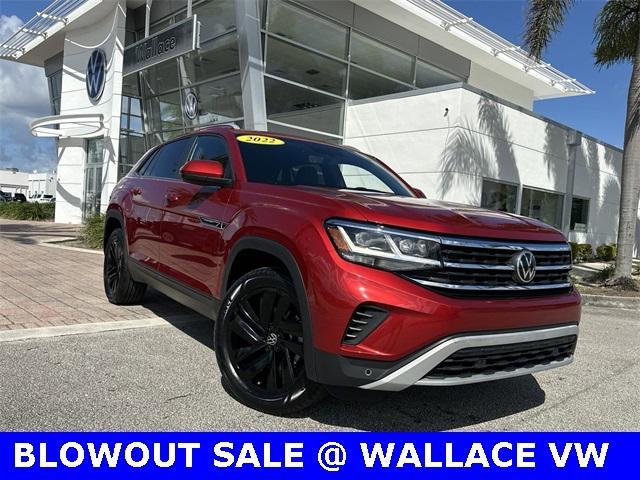 used 2022 Volkswagen Atlas Cross Sport car, priced at $28,890