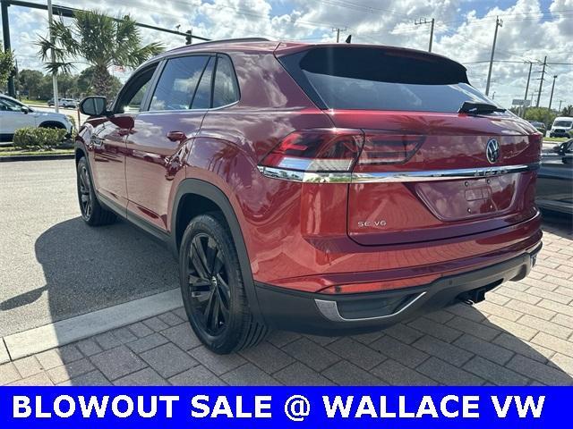 used 2022 Volkswagen Atlas Cross Sport car, priced at $28,890