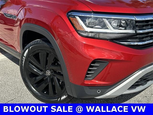 used 2022 Volkswagen Atlas Cross Sport car, priced at $28,890